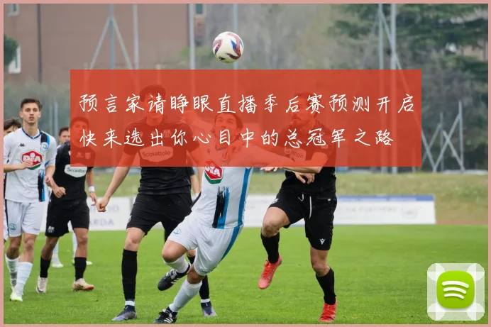 预言家请睁眼直播季后赛预测开启快来选出你心目中的总冠军之路